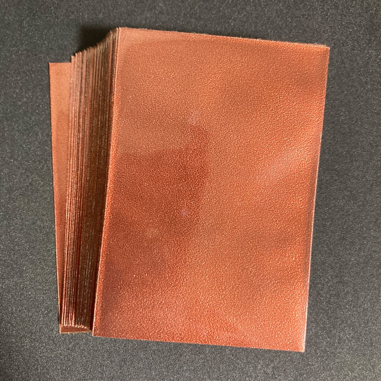 遊戯王 初期ロゴ メタリックレッド 赤 公式 スリーブ 41枚 未開封