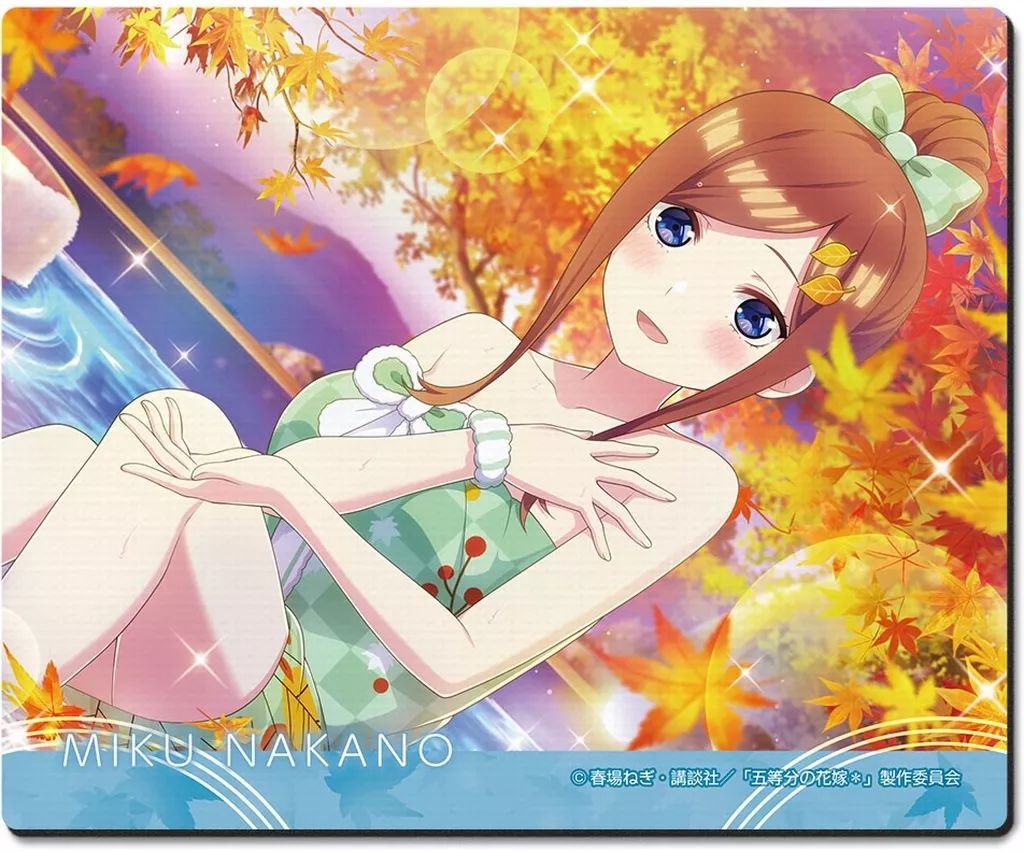 新品】マウスパッド デザイン03(中野三玖) ラバーマウスパッド Ver.2