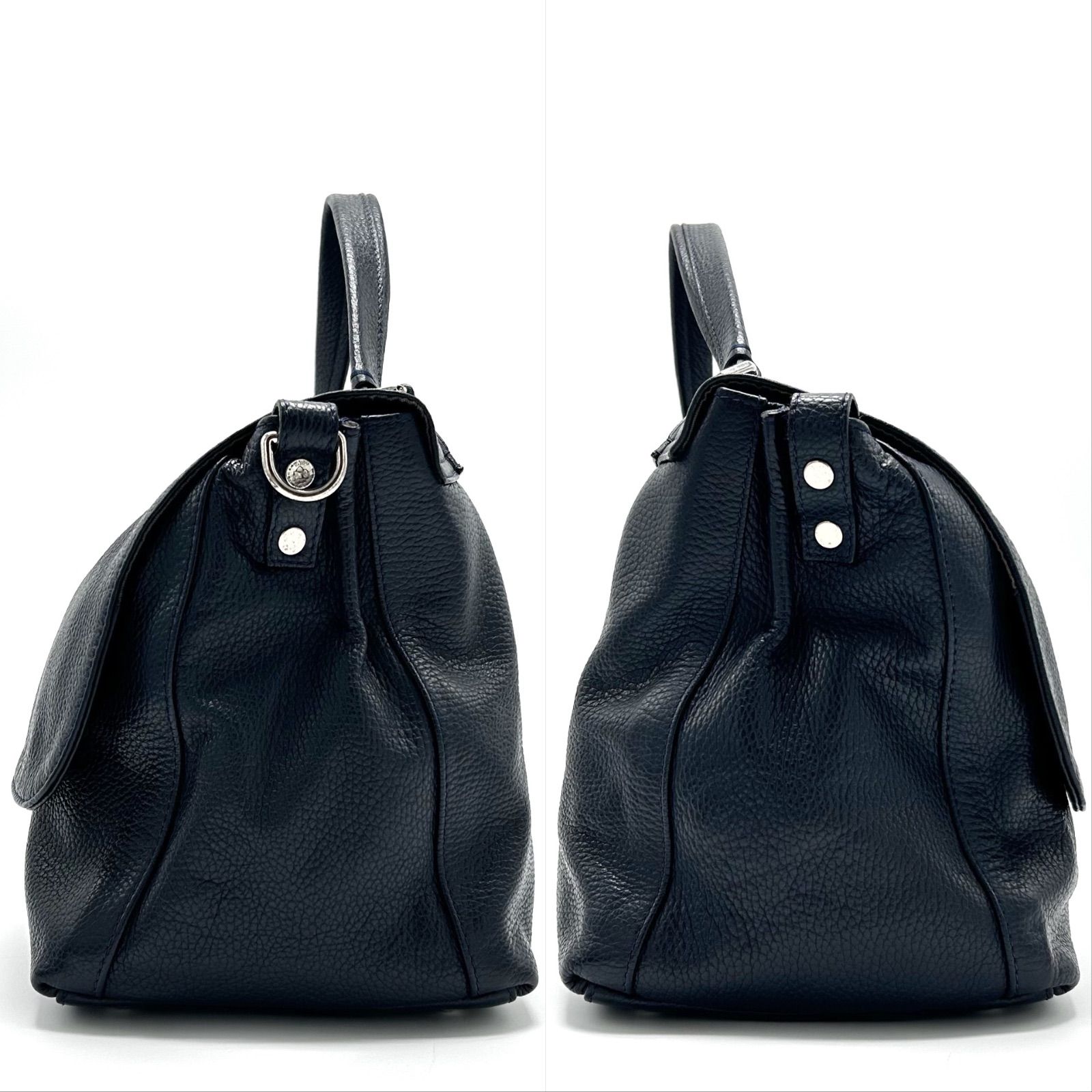 ZANELLATO ザネラート ポスティーナ ハンドバッグ 2WAY ショルダー