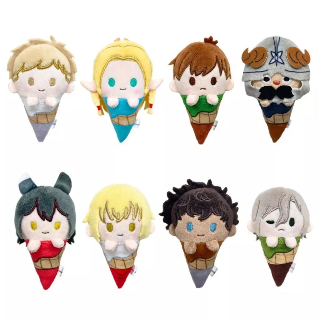 ぬいぐるみマスコット ぬいぐるみバッジ BOX ダンジョン飯 アイスたぴぬい
