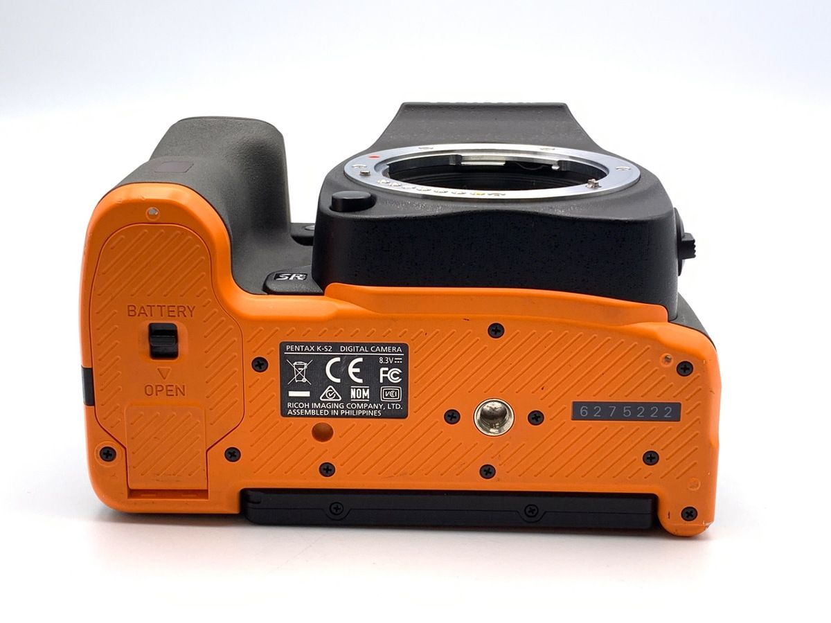 中古】 【良品】 ペンタックス K-S2 ボディ ブラック×オレンジ - メルカリ