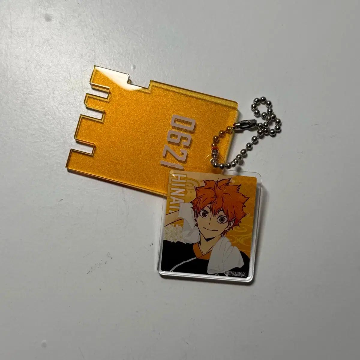 ハイキュー 日向 翔陽 極楽湯 銭湯 キーホルダー