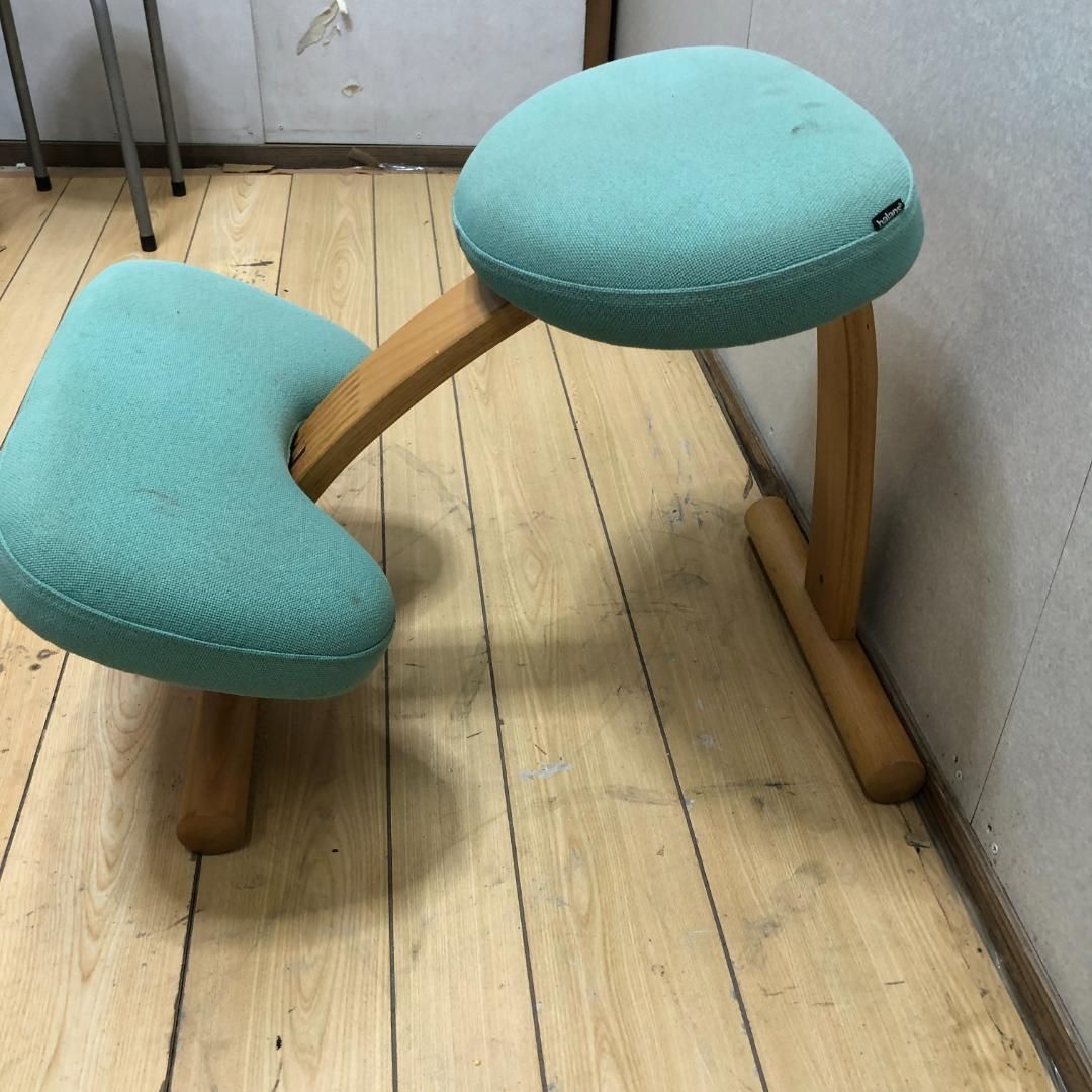 中古 balans Easy 姿勢矯正チェア ブラウン Balans Easy バランス