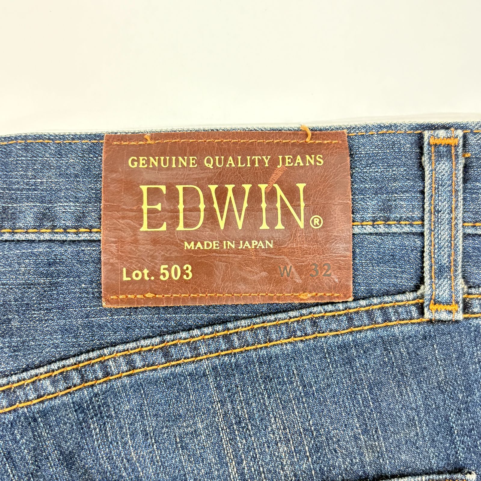 エドウィン EDWIN】503 GENUINE QUALITY JEANS レギュラー ストレート 