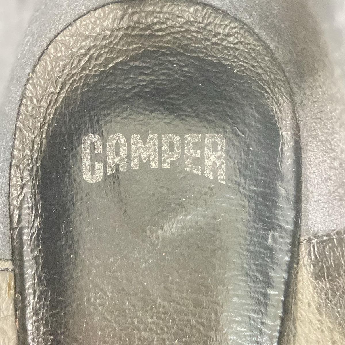 CAMPER(カンペール) パンプス 37 レディース - 黒×ネイビー レザー