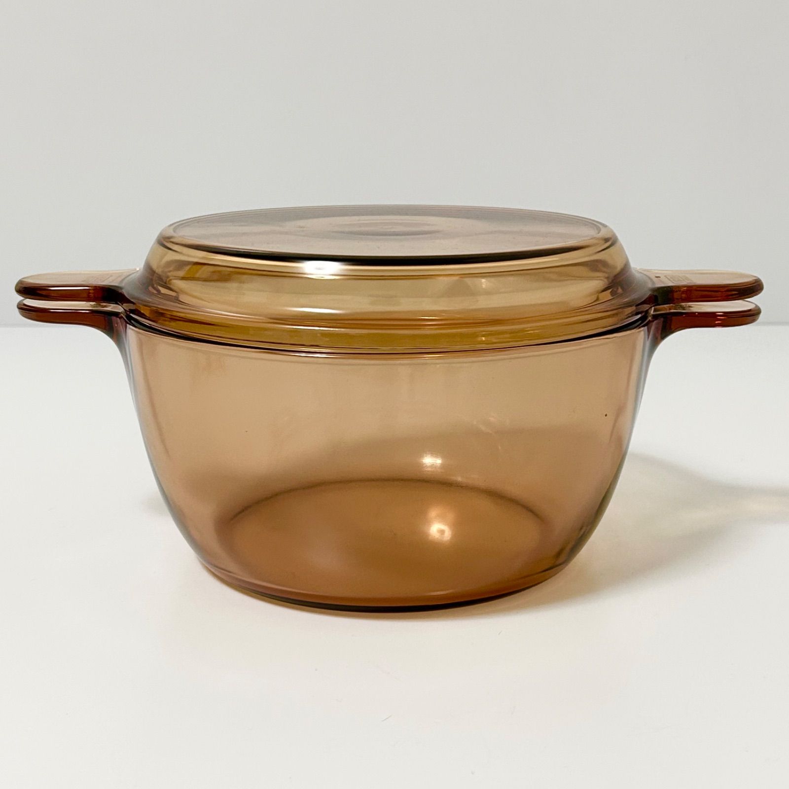 VISION ビジョン 3 5ℓ 5 L 耐熱ガラス 両手鍋 ブラウン