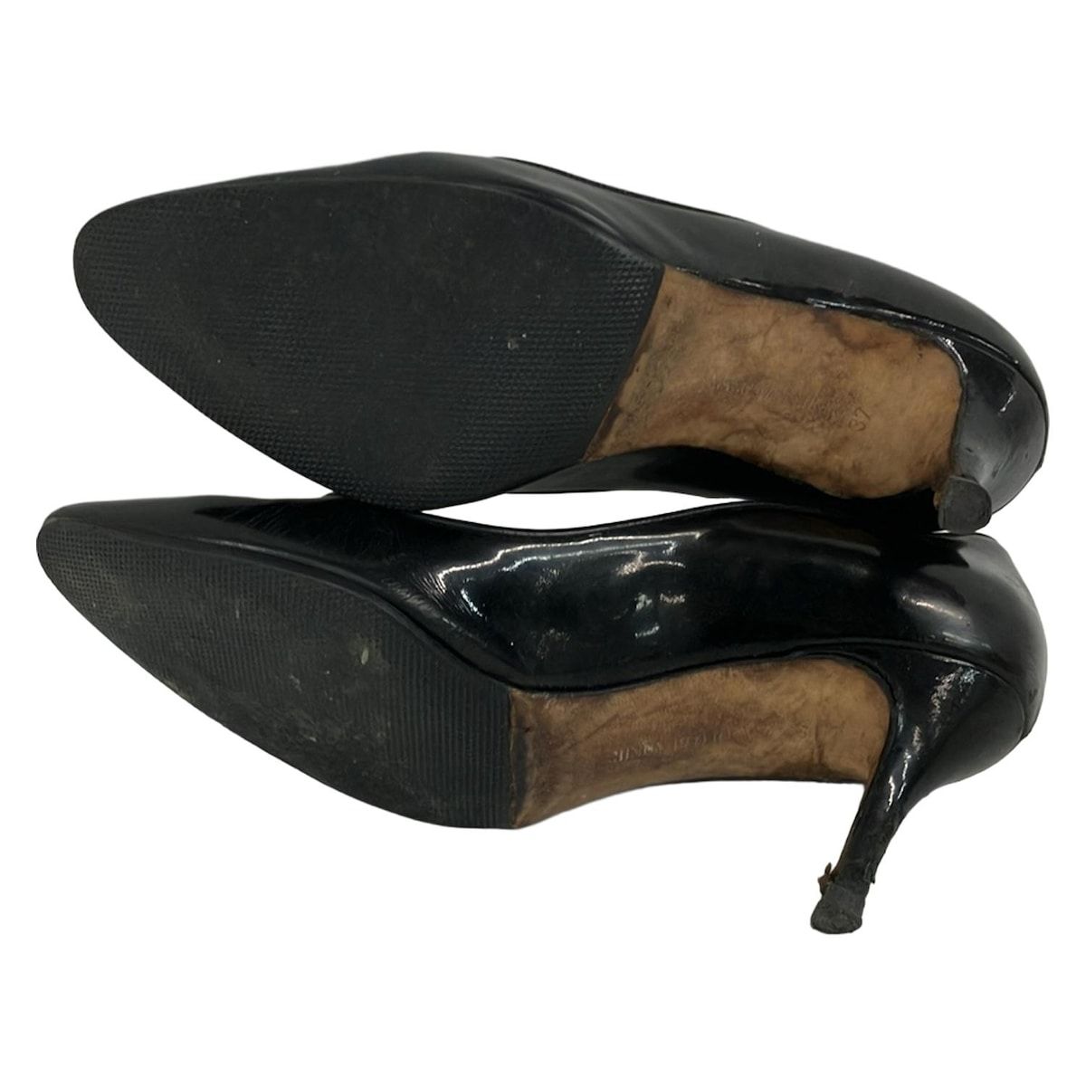 MANOLO BLAHNIK(マノロブラニク) パンプス 37 レディース - 黒 アウト