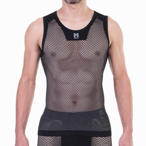 MILLET ミレー アンダーウェアドライナミック メッシュ ノースリーブ クルー メンズe cc 27964 d