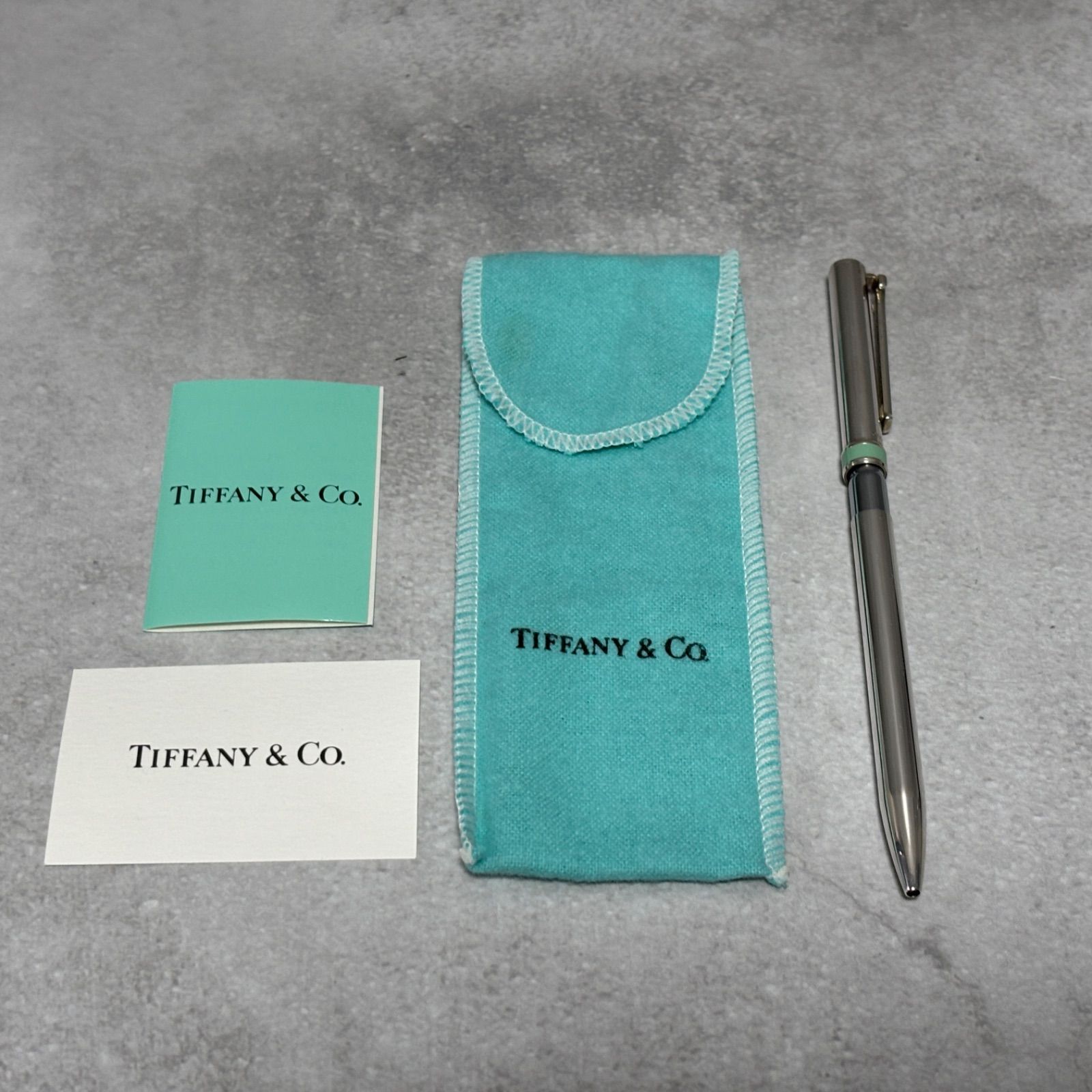 TIFFANY&Co. ティファニー ボールペン シルバー メタル ティファニー