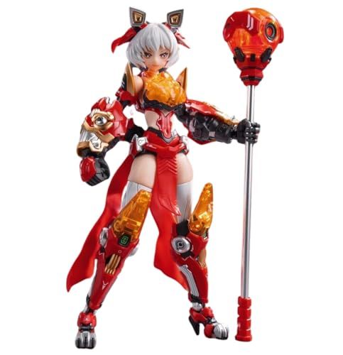 ToyBase 御模道 1 12 恒久白昼 嶺王醒獅 全高17 cm 美少女 機甲少女 色分け済 組立プラモデル 彡 f 35 e 7750