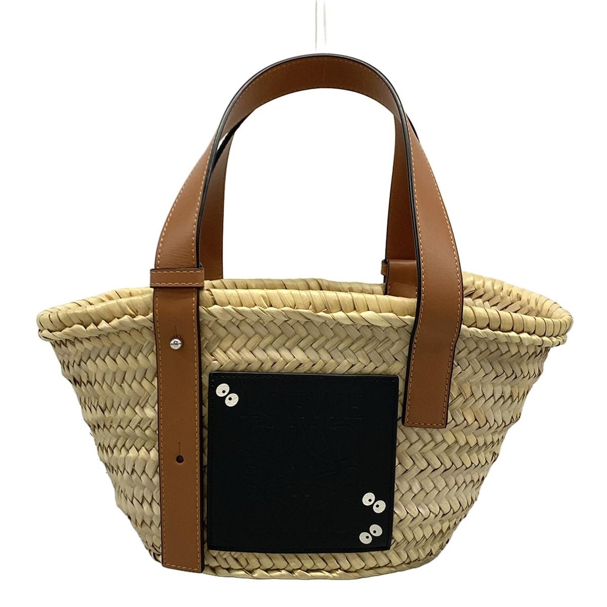 LOEWE かごバッグ ベージュ・ブラウン LOEWE かごバッグ ベージュ