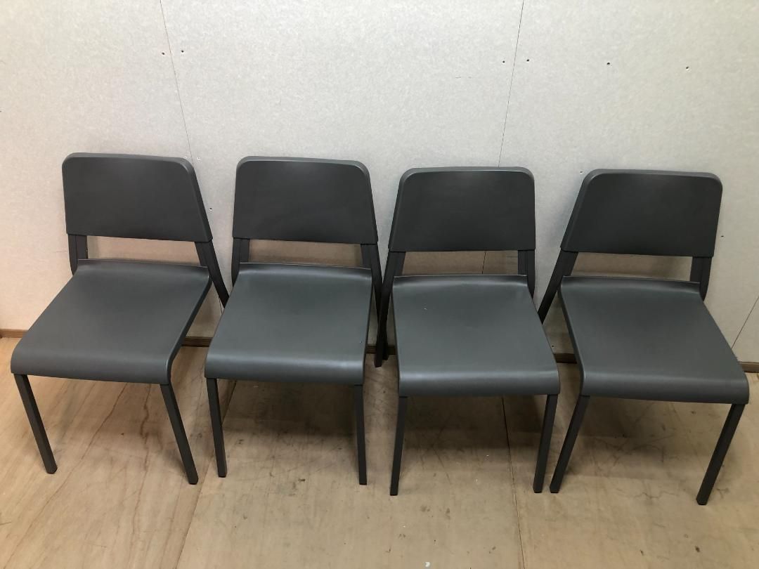 【極美品/バラ売可】IKEA TEODORESテオドレス 4脚 ダークグレー IKEA TEODORES テオドレス 4脚セット 75007-3-005 - メルカリ