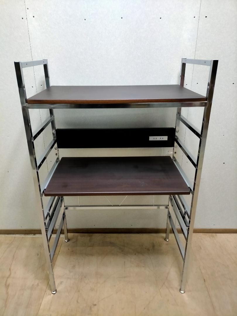 ディノス ステンレス製 大型レンジ対応 ラック 250207 1