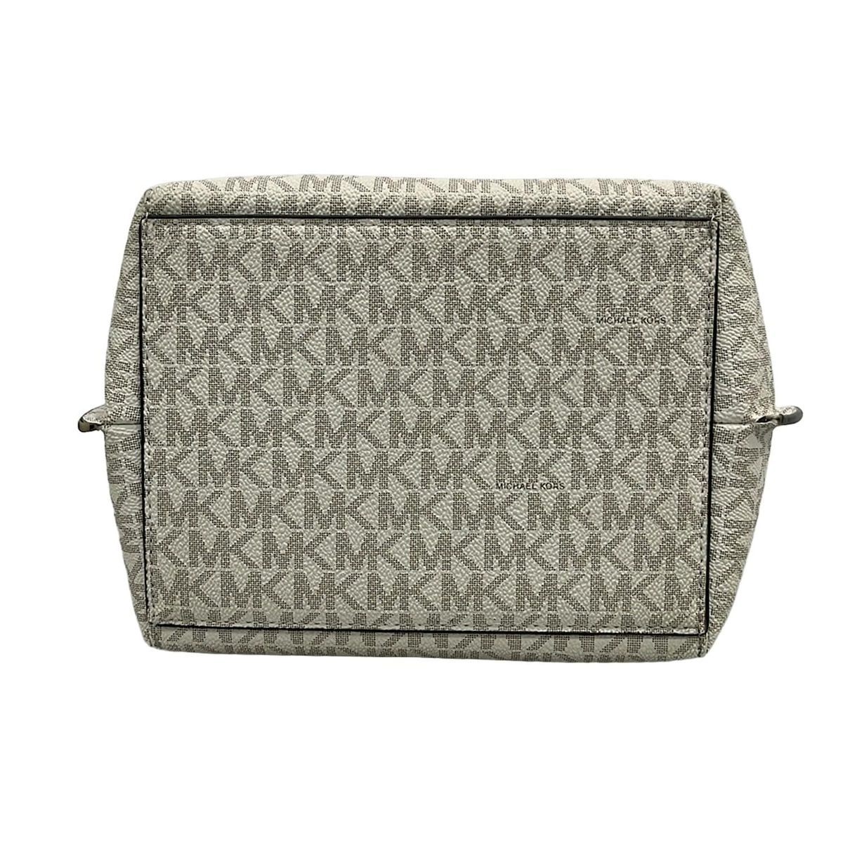 MICHAEL マイケルコース ショルダーバッグ 白 グレー KORS(マイケル 