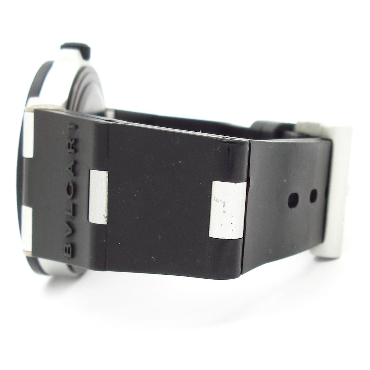 【BVLGARI ブルガリ アルミニウム AL38TA／ラバーベルト】 BVLGARI ブルガリ アルミニウム AL38TA／ラバーベルト】 楽天市場