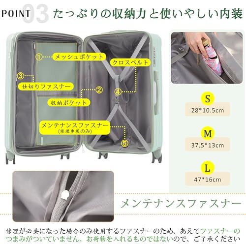  BTM スーツケース 機内持込み 前開き キャリーケース 2泊3日 4 7泊 7泊以上 キャリーバッグ USB Type C 充電口 カップホルダー付き 多機能 フロントポケット PC収納 suitcase sサイズ mサイズ l ab 5 ac 26 b その他 キッチン 食器