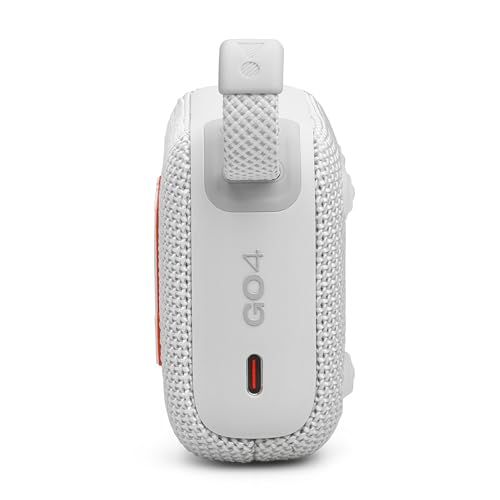  JBL GO 4 Bluetoothスピーカー USB C充電 IP 67防塵防水 アプリ対応 パッシブラジエーター搭載 ポータブル ホワイト d 57 b 9182 その他 キッチン 食器