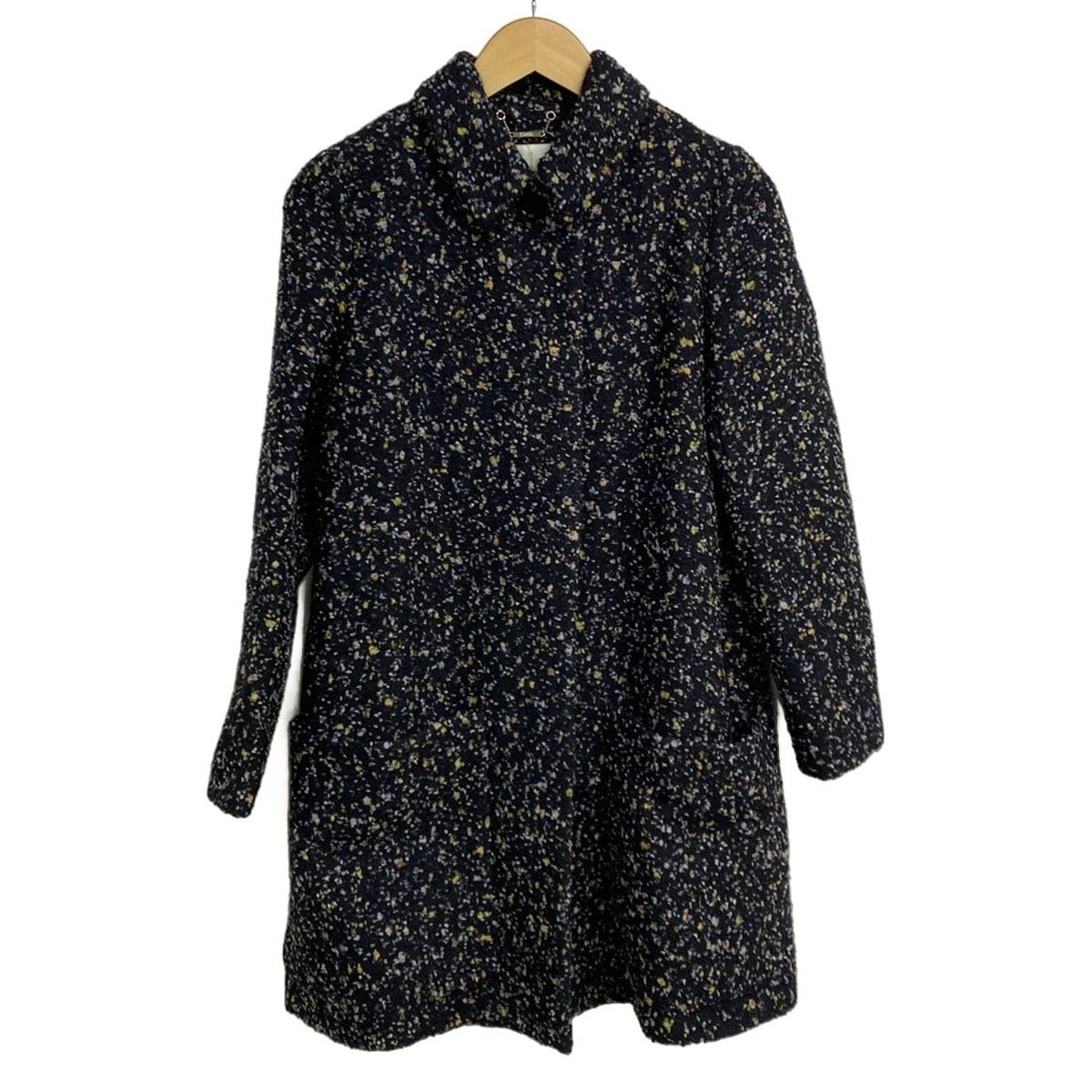 Chloe(クロエ) コート サイズ34 S レディース美品 - 黒×ダークイエロー