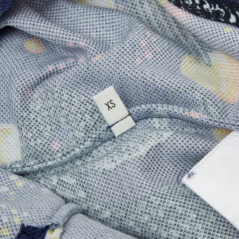 グッチ 17SS スペースアニマル ポロシャツ サイズXS ネイビー マルチ