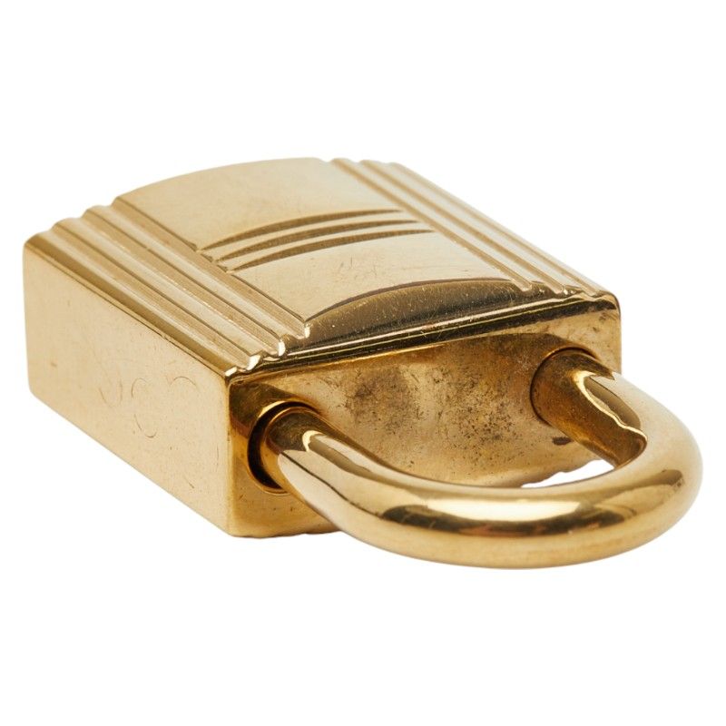 エルメス カデナ 南京錠 キー セット ゴールド メッキ レディース