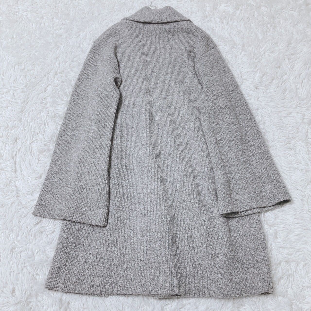 ジーンズファクトリークローズ カーディガン ショールカラー オーバー 