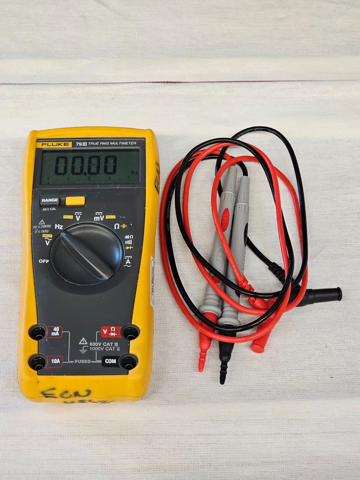 Fluke 79 III True RMS Digital Multimeter Current Voltage er Meter