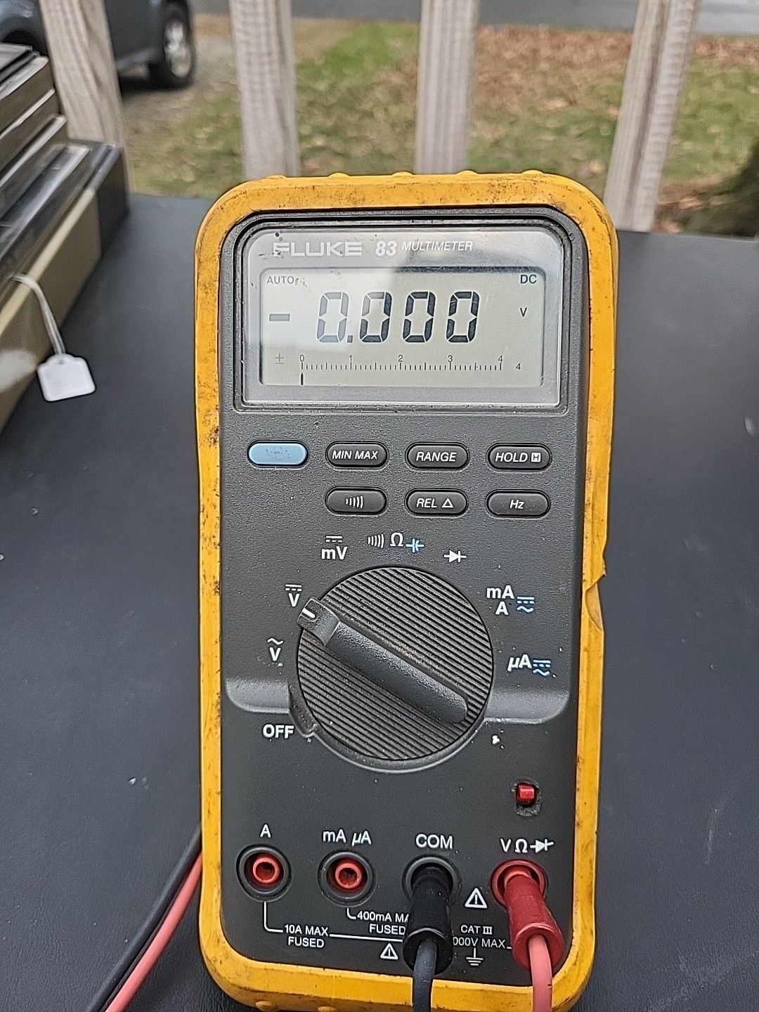 Fluke 83 Multimeter w Probe Working Condition