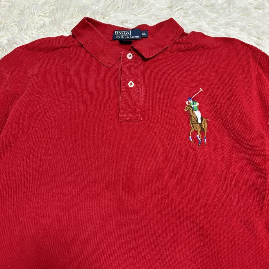 POLO by Ralph Lauren ポロシャツ ビッグポニー レッド XL - メルカリ