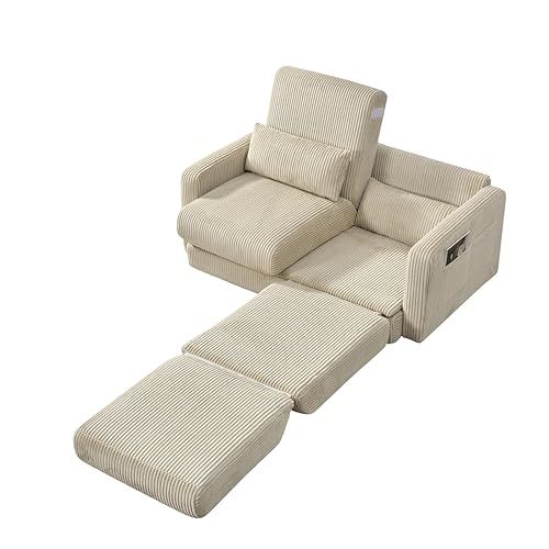  多機能ソファーベッド 幅117cm 収納付き 2人掛け 省スペース設計 ソファー兼用ベッド 肘掛け付き コンパクト ひとり暮らし ワンルーム向け ローソファー 耐荷重150kg 人間工学設計 長時間快適 組み立て簡単 ベージュ m 背もたれ高め 2人掛け 3人掛けソファ ソファ ソファベッド
