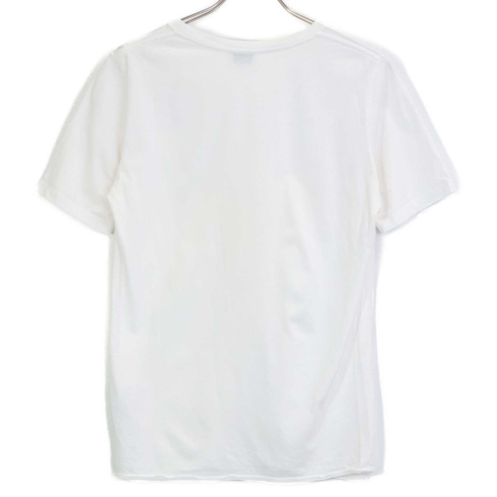 SAINT LAURENT PARIS サンローランパリ 17年 464572 ﾎﾜｲﾄ ｺｯﾄﾝ ﾛｺﾞ T