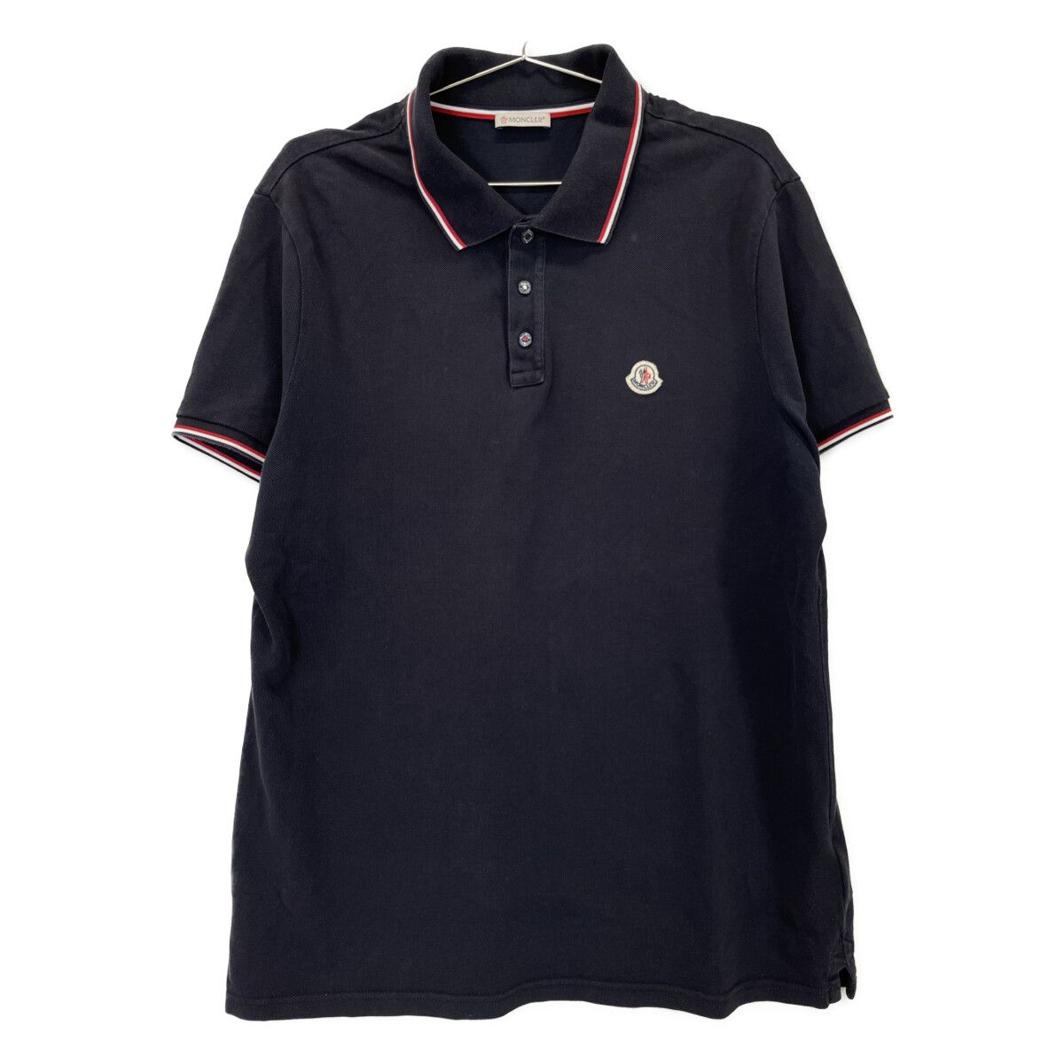 MONCLER モンクレール MAGLIA POLO MANICA CORTA ﾎﾟﾛｼｬﾂ XL - メルカリ