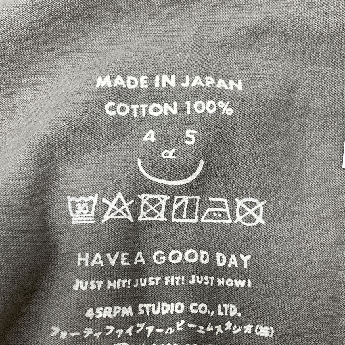 45R フォーティファイブ アール 80770192 ｶｰｷ でこぼこ天竺の908ﾁﾛﾘｱﾝ  