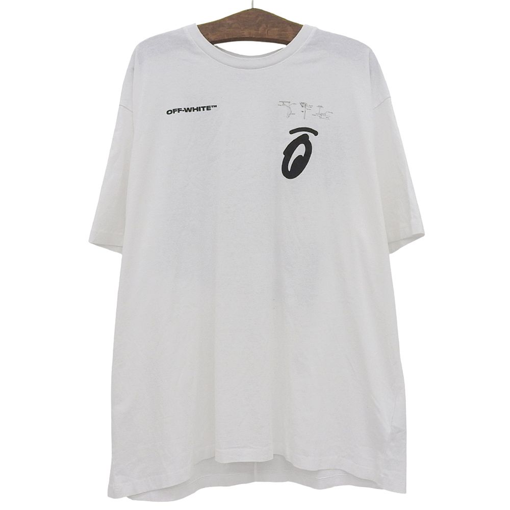OFF-WHITE オフホワイト SPRIT BACK ARROW プリントTシャツ トップス