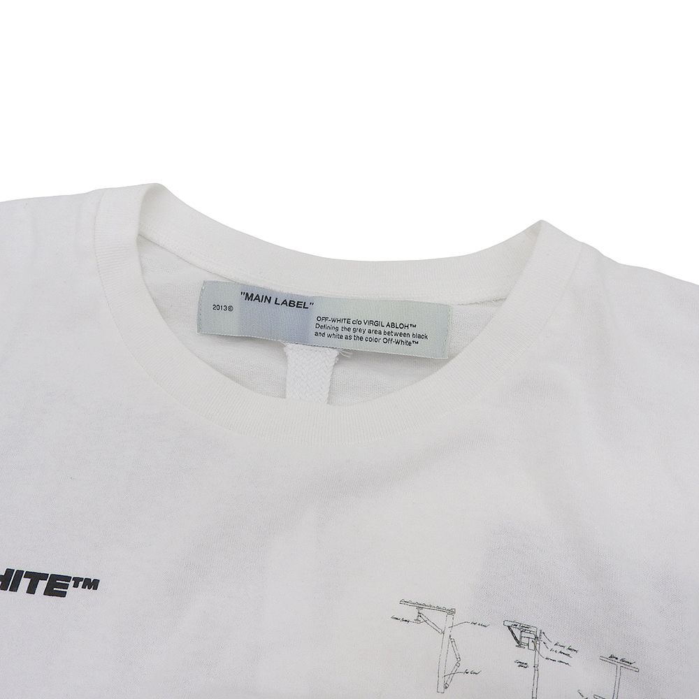 OFF-WHITE オフホワイト SPRIT BACK ARROW プリントTシャツ トップス