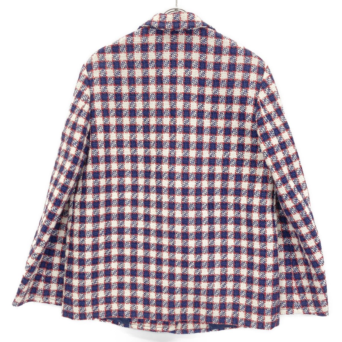 最高 【美品】GUCCI グッチ ツイード クロップド ジャケット 金ボタン