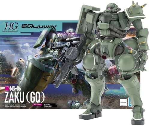 HG】GQuuuuuuX ザク(GQ) 1/144スケール 色分け済みプラモデルe