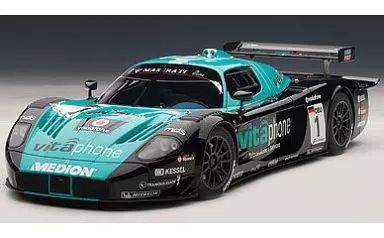ミニカー 1 18 マセラティ MC 12 FIA GT 2010 ビータフォン レーシング M バルテルス＆A ベルトリーニ ブラック グリーン シグネチャーシリーズ 81035
