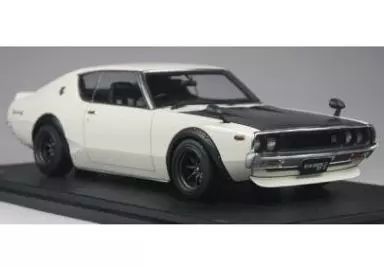 ミニカー 1 18 Nissan SKYLINE 2000 GT R KPGC 110 ホワイト IG 0300