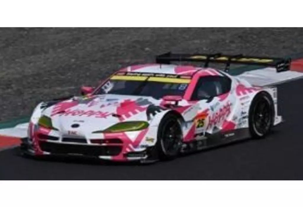 ミニカー 1 43 HOPPY Schatz GR Supra GT team 300 SUPER 2025 T Suganami Matsui K Sato 25 SGT 172