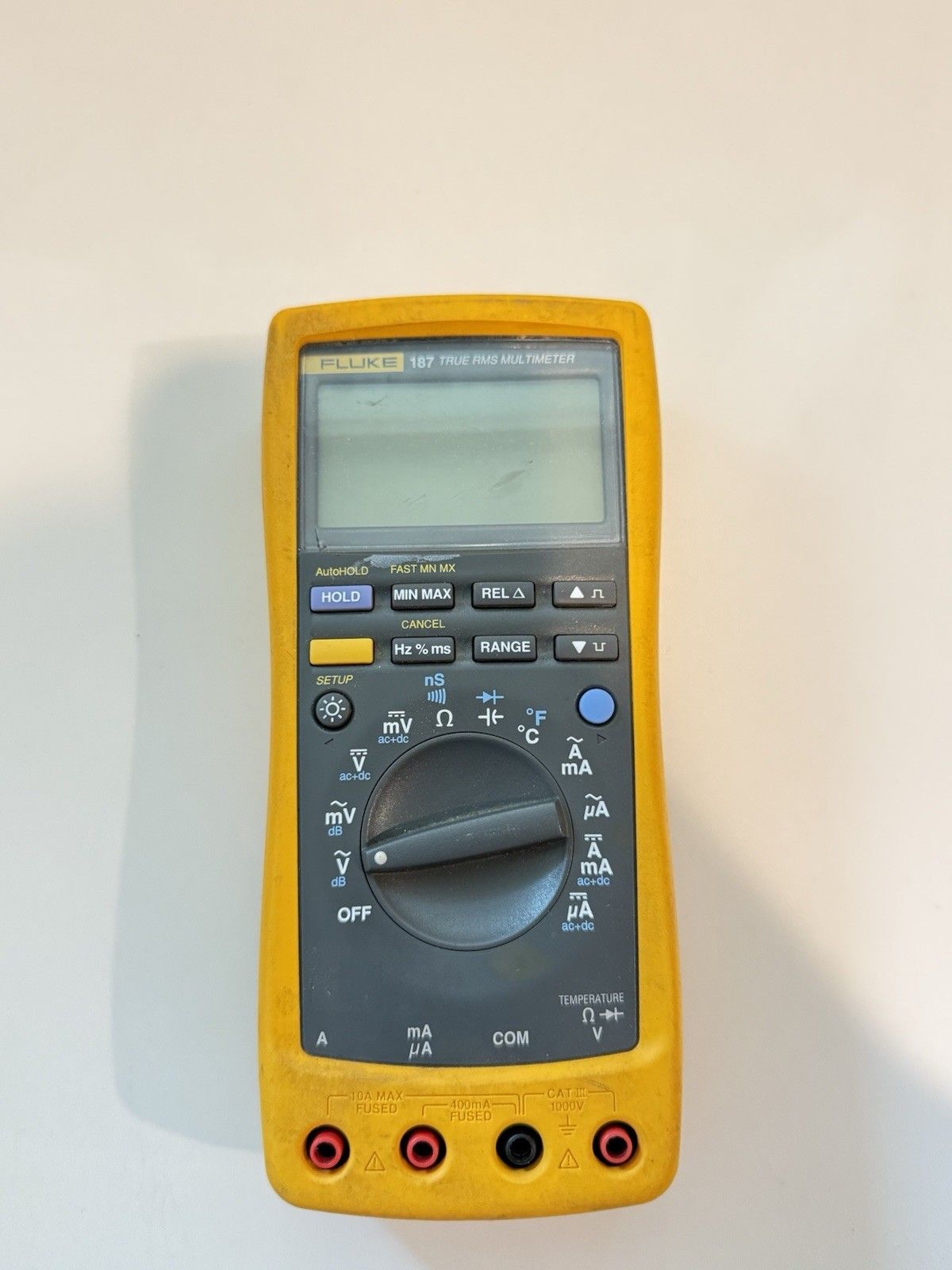 FLUKE 187 TRUE RMS MULTIMETER PARTS ONLY SHIPS