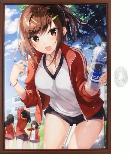 原画イラストボード ≪イラスト画集≫ 付属品付 おりょう 複製原画 せーんぱいッ! 絵師100人展 09