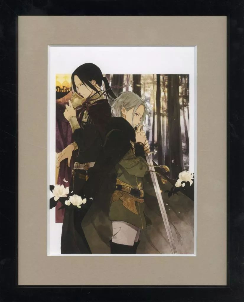 中古】原画イラストボード 付属品付)赤髪の白雪姫 漫福ガチャ A賞 高