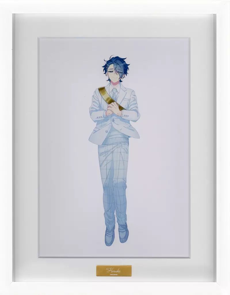 原画イラストボード 付属品付 MILGRAM ミルグラム ハルカ 第三審 キャラファイングラフ