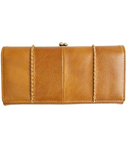 RafiCaro がま口財布 レディース 財布 本革 長財布 大容量 がまぐち イタリアンレザー ブラウンe 14 c 03 b 2