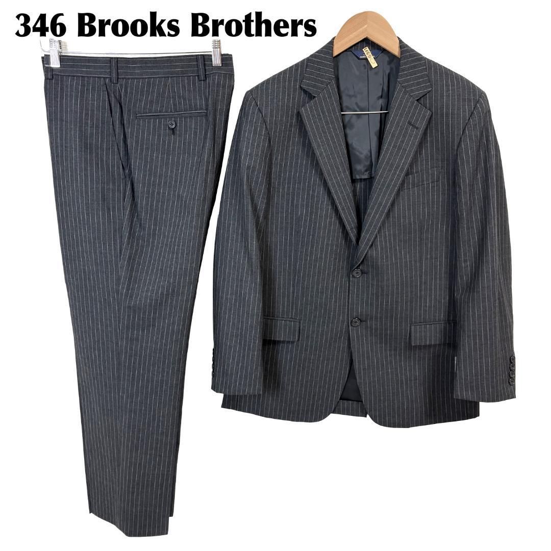 美品346ブルックスブラザーズ セットアップスーツ - メルカリ