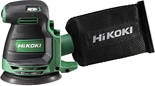 迅速に発送 HiKOKI ハイコーキ 18 V ランダムサンダー ペーパーサイズ 125 mm バッテリー 充電器別売 マジック式パッド ダイヤル式変速 ブレーキ付 NN 5 f 43595 d