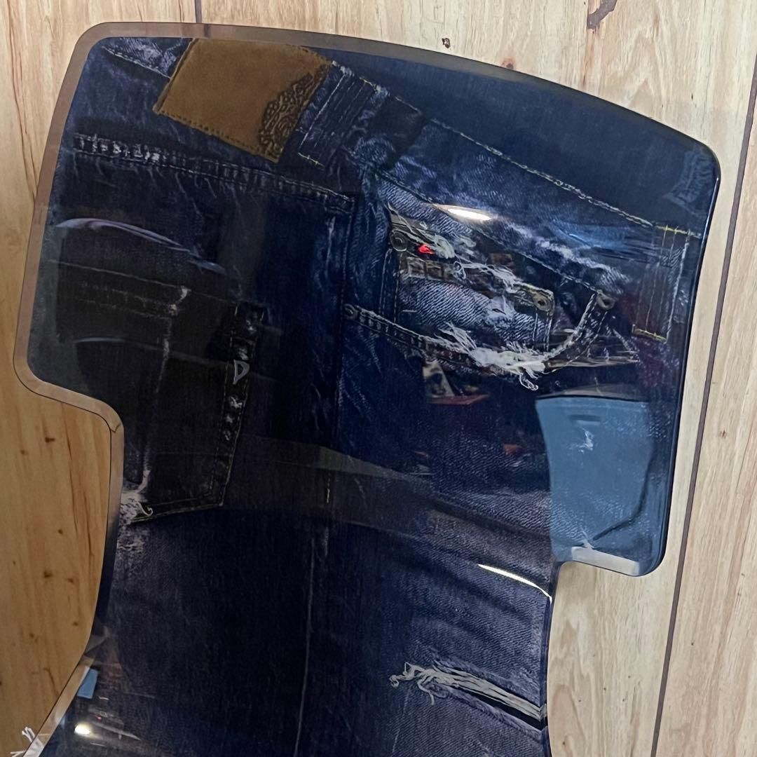 guzzini(グッチーニ) カウンターチェア デニム柄 チェアー guzzini(グッチーニ) カウンターチェア デニム柄 チェアー - メルカリ