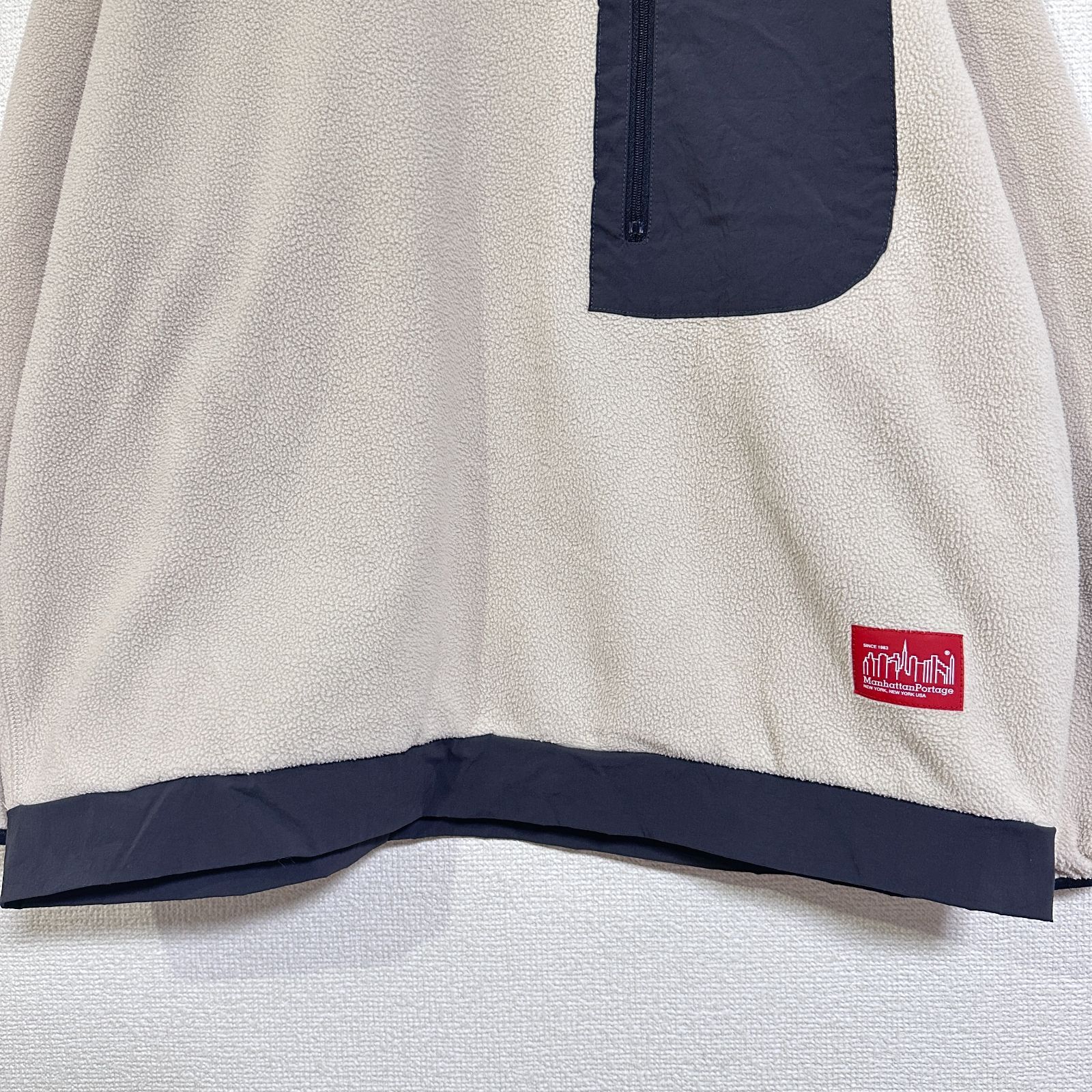 マンハッタンポーテージ POLARTEC ポーラテック クルーネック フリース 