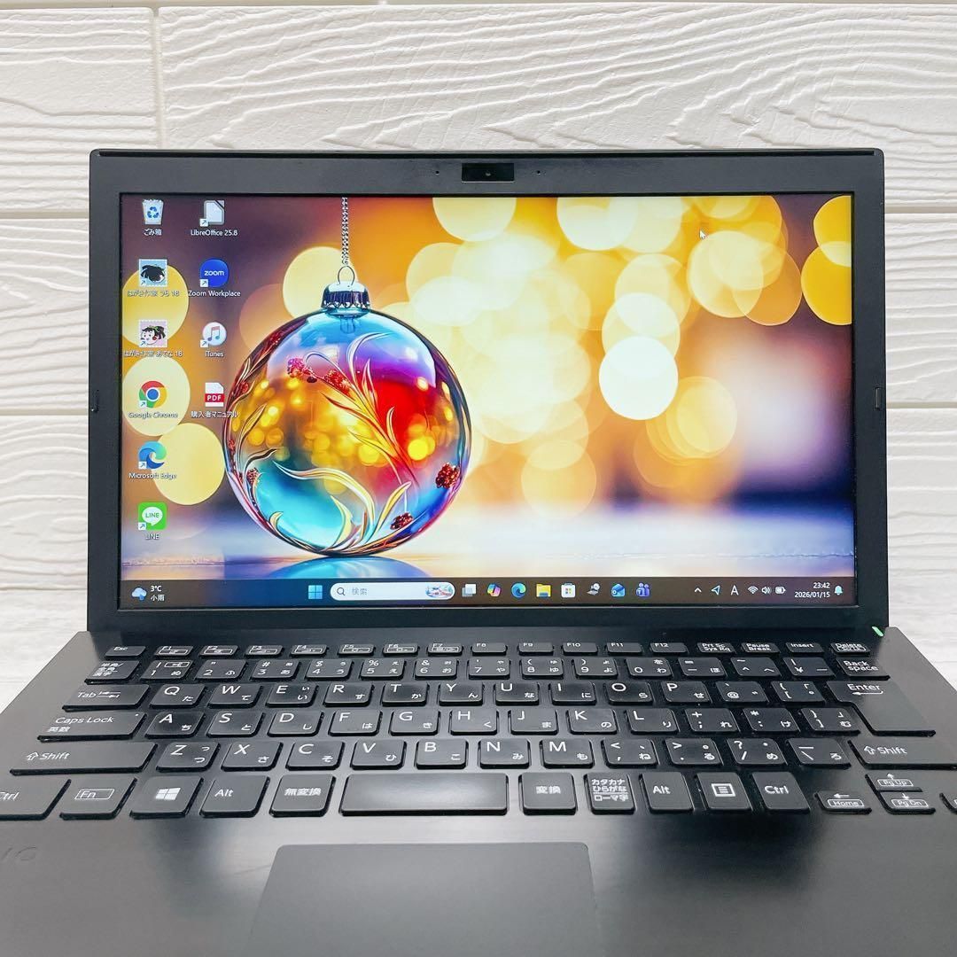 WEBカメラ搭載　 サクサクSSD win11 VAIOノートPC WEBカメラ搭載 サクサクSSD win11 VAIOノートPC 人気のvaio Windows11