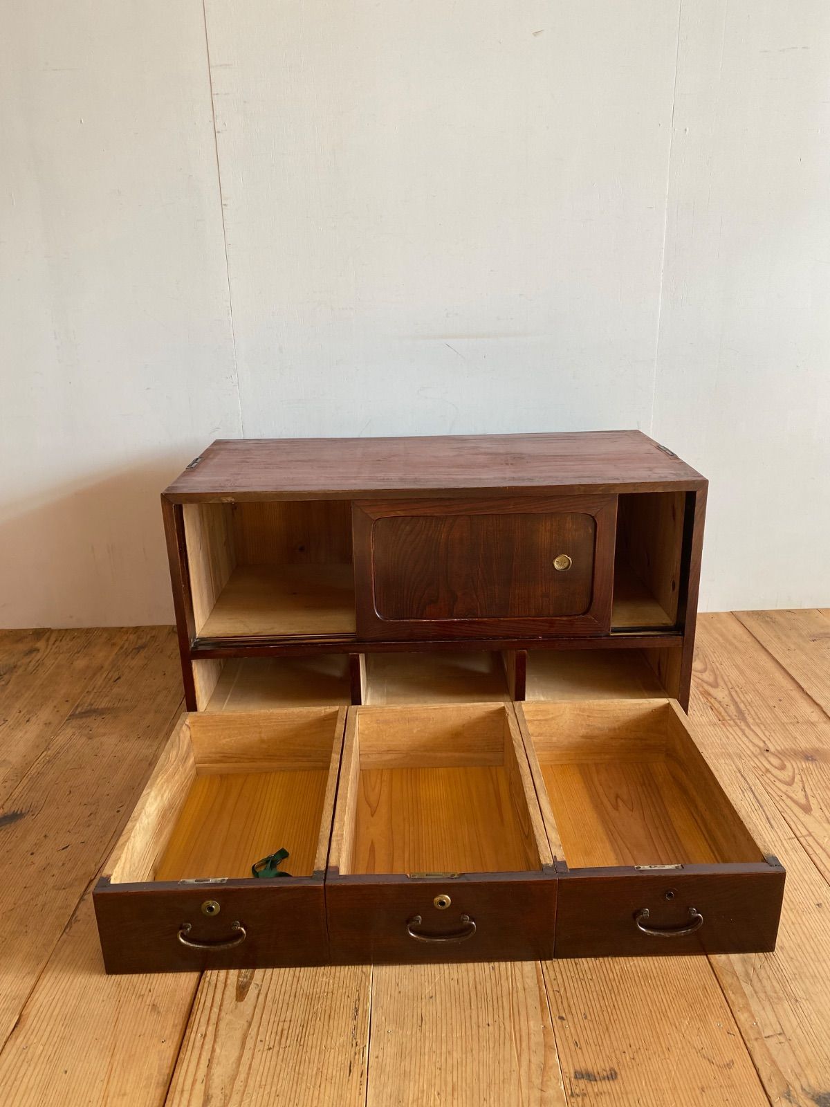 木製タンス アンティーク　箪笥　テレビボード　昭和レトロ　架台 楽天市場】古い和箪笥の収納ボックス リメイク 和ダンス テレビ台 桐